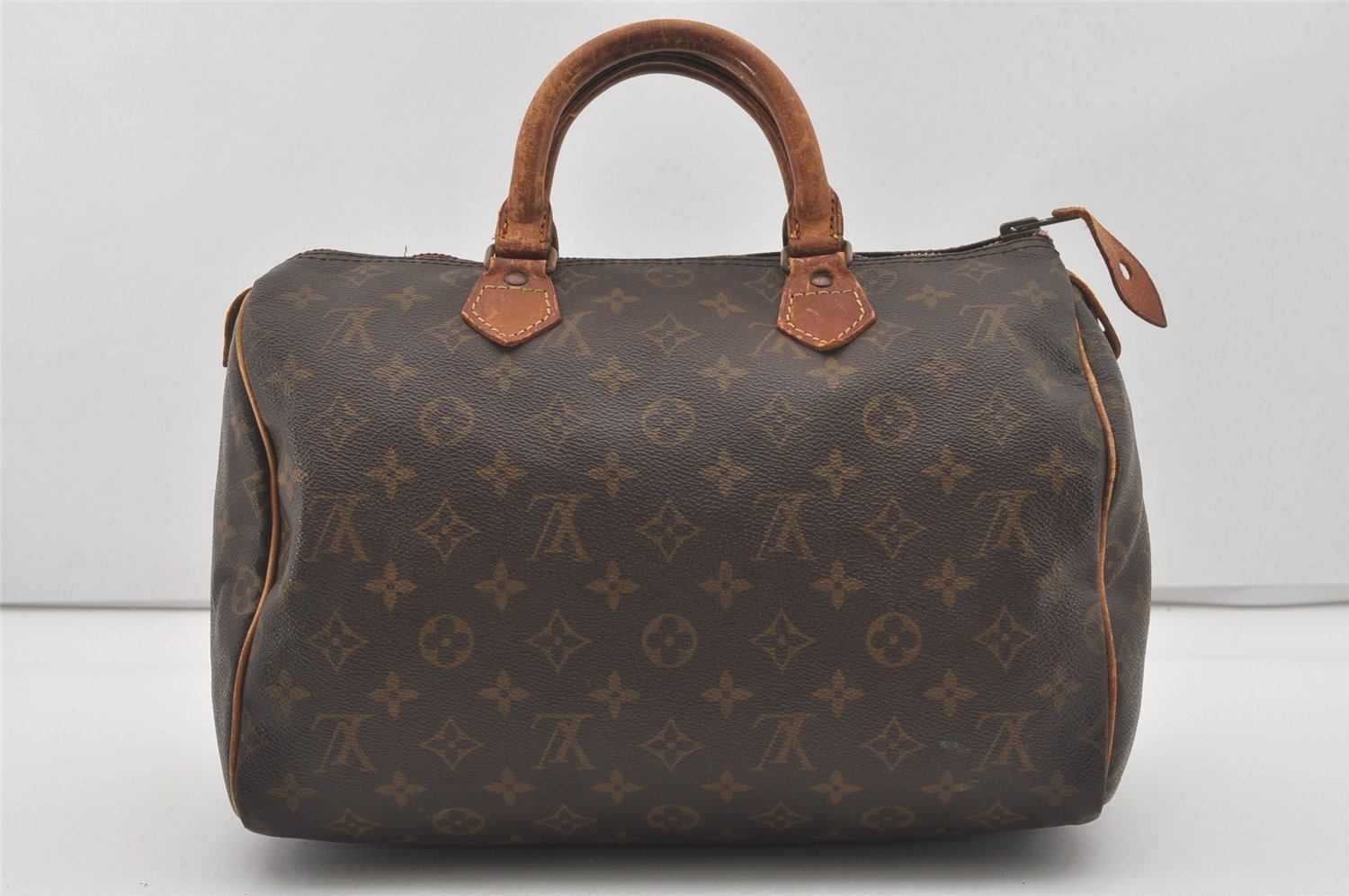 Authentic Louis Vuitton Monogram Speedy 30 Hand Boston Bag Old Model LV 4725I