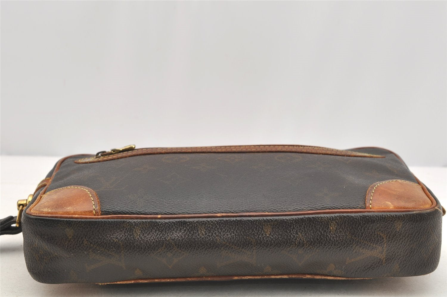 Authentic Louis Vuitton Monogram Marly Dragonne GM M51825 Clutch Bag Junk 4726I