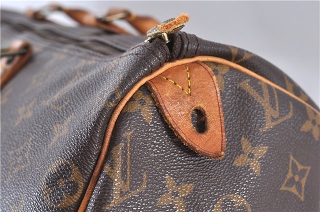 Authentic LOUIS VUITTON Monogram Speedy 40 Hand Bag M41522 LV 4727C