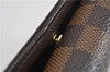 Authentic Louis Vuitton Damier Porte Monnaie Billets Tresor N61730 Wallet 4727F