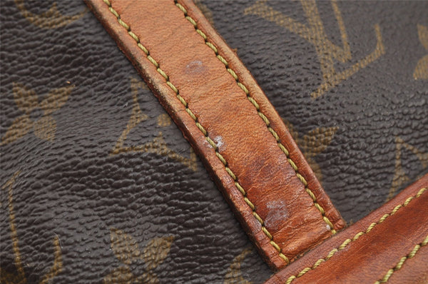 Authentic Louis Vuitton Monogram Bucket GM Shoulder Tote Bag M42236 Junk 4727I