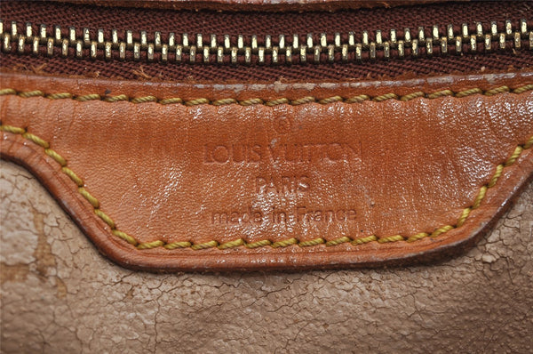 Authentic Louis Vuitton Monogram Bucket GM Shoulder Tote Bag M42236 Junk 4727I