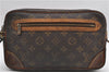 Auth Louis Vuitton Monogram Marly Dragonne GM Clutch Hand Bag M51825 LV 4728D
