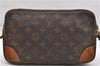 Auth Louis Vuitton Monogram Marly Dragonne GM Clutch Hand Bag M51825 LV 4728D