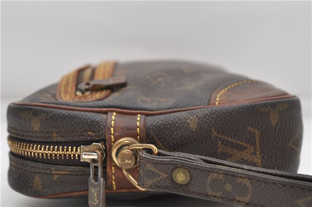 Auth Louis Vuitton Monogram Marly Dragonne GM Clutch Hand Bag M51825 LV 4728D