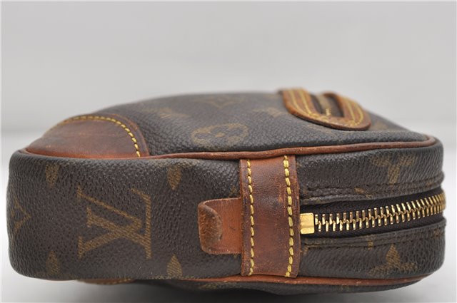 Auth Louis Vuitton Monogram Marly Dragonne GM Clutch Hand Bag M51825 LV 4728D