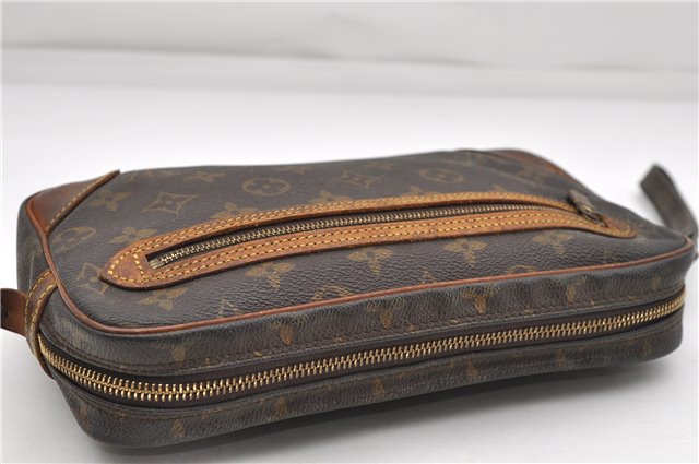 Auth Louis Vuitton Monogram Marly Dragonne GM Clutch Hand Bag M51825 LV 4728D