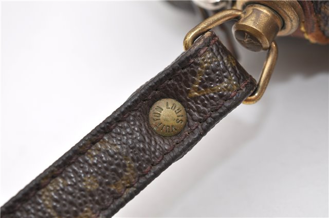 Auth Louis Vuitton Monogram Marly Dragonne GM Clutch Hand Bag M51825 LV 4728D