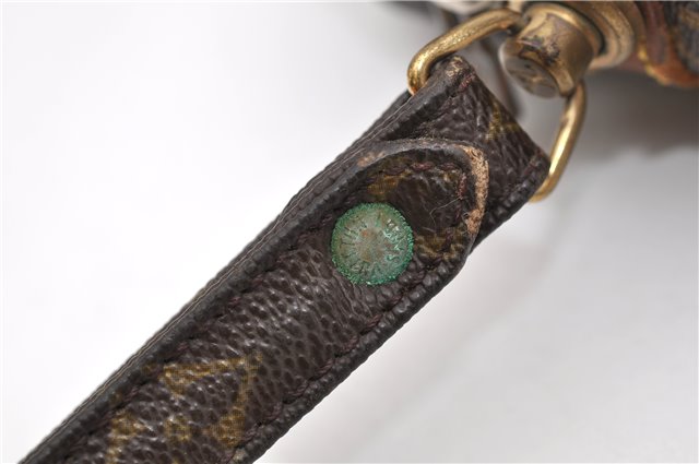 Auth Louis Vuitton Monogram Marly Dragonne GM Clutch Hand Bag M51825 LV 4728D