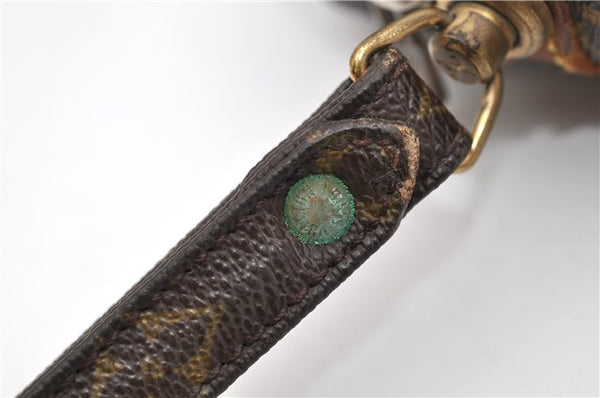 Auth Louis Vuitton Monogram Marly Dragonne GM Clutch Hand Bag M51825 LV 4728D