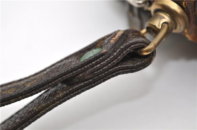 Auth Louis Vuitton Monogram Marly Dragonne GM Clutch Hand Bag M51825 LV 4728D