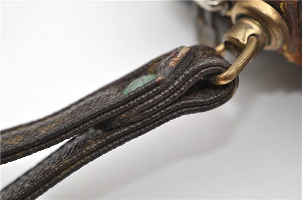 Auth Louis Vuitton Monogram Marly Dragonne GM Clutch Hand Bag M51825 LV 4728D