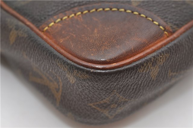 Auth Louis Vuitton Monogram Marly Dragonne GM Clutch Hand Bag M51825 LV 4728D