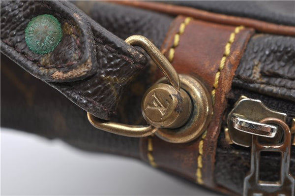 Auth Louis Vuitton Monogram Marly Dragonne GM Clutch Hand Bag M51825 LV 4728D