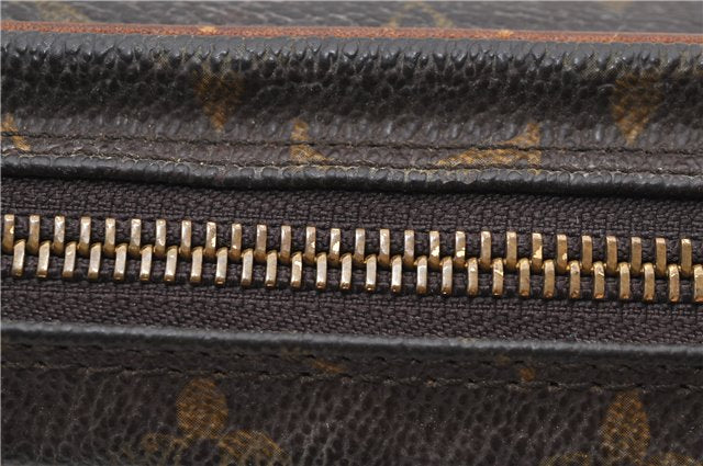 Auth Louis Vuitton Monogram Marly Dragonne GM Clutch Hand Bag M51825 LV 4728D