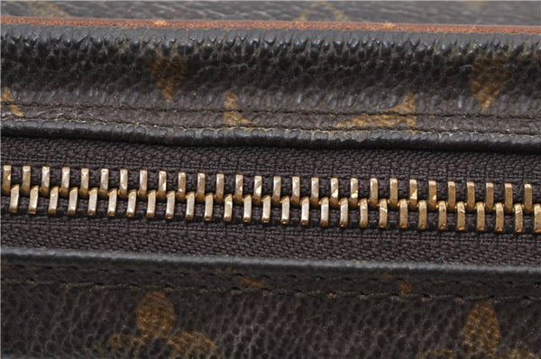 Auth Louis Vuitton Monogram Marly Dragonne GM Clutch Hand Bag M51825 LV 4728D