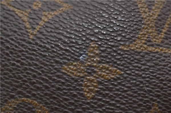 Auth Louis Vuitton Monogram Marly Dragonne GM Clutch Hand Bag M51825 LV 4728D