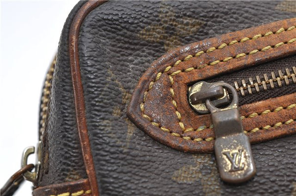 Auth Louis Vuitton Monogram Marly Dragonne GM Clutch Hand Bag M51825 LV 4728D