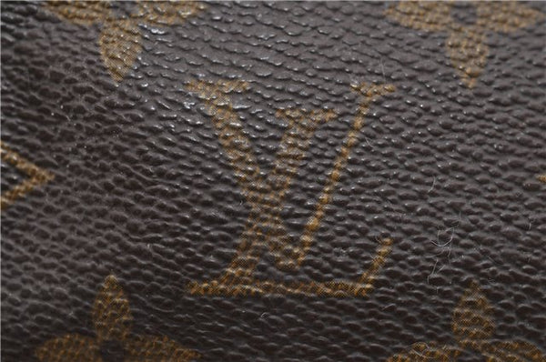 Auth Louis Vuitton Monogram Marly Dragonne GM Clutch Hand Bag M51825 LV 4728D