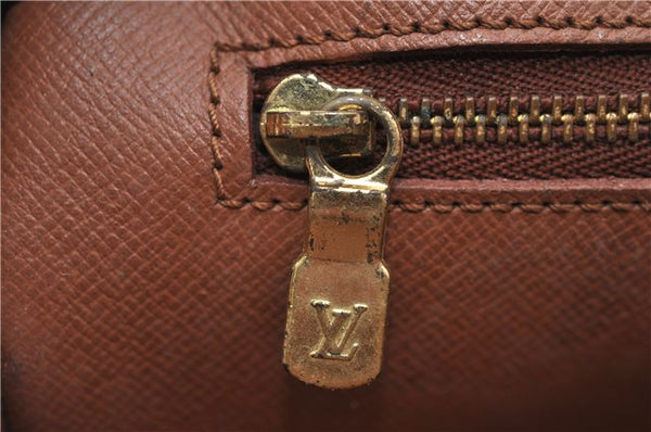 Auth Louis Vuitton Monogram Marly Dragonne GM Clutch Hand Bag M51825 LV 4728D