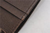 Authentic Louis Vuitton Damier Porte Monnaie Billets Tresor N61736 Wallet 4728F