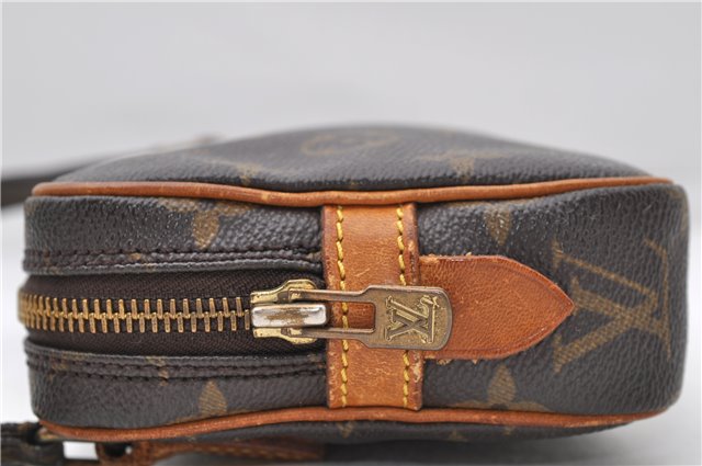 Auth Louis Vuitton Monogram Marly Bandouliere Shoulder Cross Bag M51828 LV 4729D