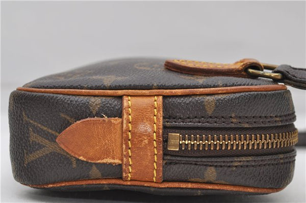 Auth Louis Vuitton Monogram Marly Bandouliere Shoulder Cross Bag M51828 LV 4729D