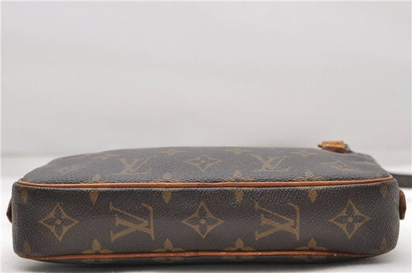 Auth Louis Vuitton Monogram Marly Bandouliere Shoulder Cross Bag M51828 LV 4729D