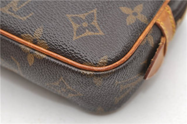 Auth Louis Vuitton Monogram Marly Bandouliere Shoulder Cross Bag M51828 LV 4729D