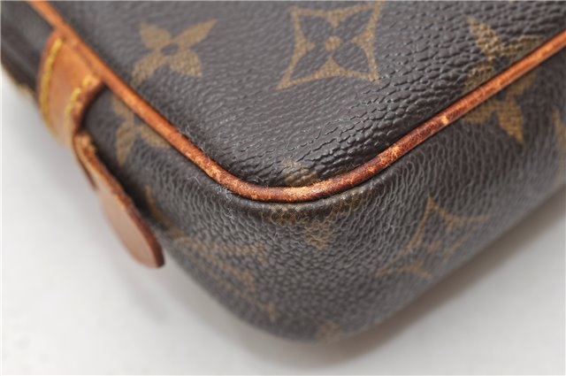 Auth Louis Vuitton Monogram Marly Bandouliere Shoulder Cross Bag M51828 LV 4729D