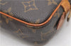 Auth Louis Vuitton Monogram Marly Bandouliere Shoulder Cross Bag M51828 LV 4729D