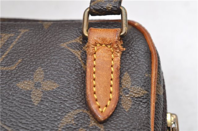 Auth Louis Vuitton Monogram Marly Bandouliere Shoulder Cross Bag M51828 LV 4729D