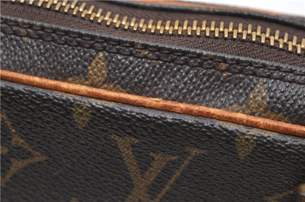 Auth Louis Vuitton Monogram Marly Bandouliere Shoulder Cross Bag M51828 LV 4729D