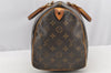 Authentic Louis Vuitton Monogram Speedy 30 Hand Boston Bag M41526 LV 4729I