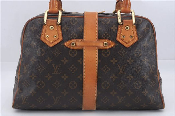 Authentic Louis Vuitton Monogram Manhattan GM Hand Bag M40025 LV 4730D