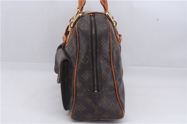 Authentic Louis Vuitton Monogram Manhattan GM Hand Bag M40025 LV 4730D