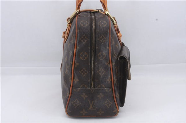 Authentic Louis Vuitton Monogram Manhattan GM Hand Bag M40025 LV 4730D