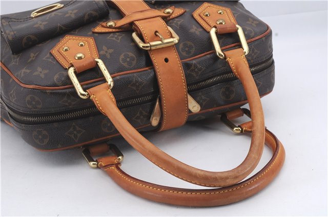 Authentic Louis Vuitton Monogram Manhattan GM Hand Bag M40025 LV 4730D