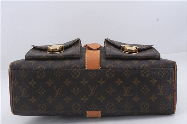Authentic Louis Vuitton Monogram Manhattan GM Hand Bag M40025 LV 4730D