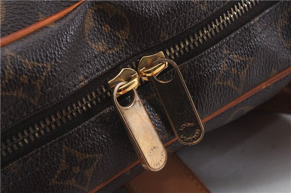 Authentic Louis Vuitton Monogram Manhattan GM Hand Bag M40025 LV 4730D