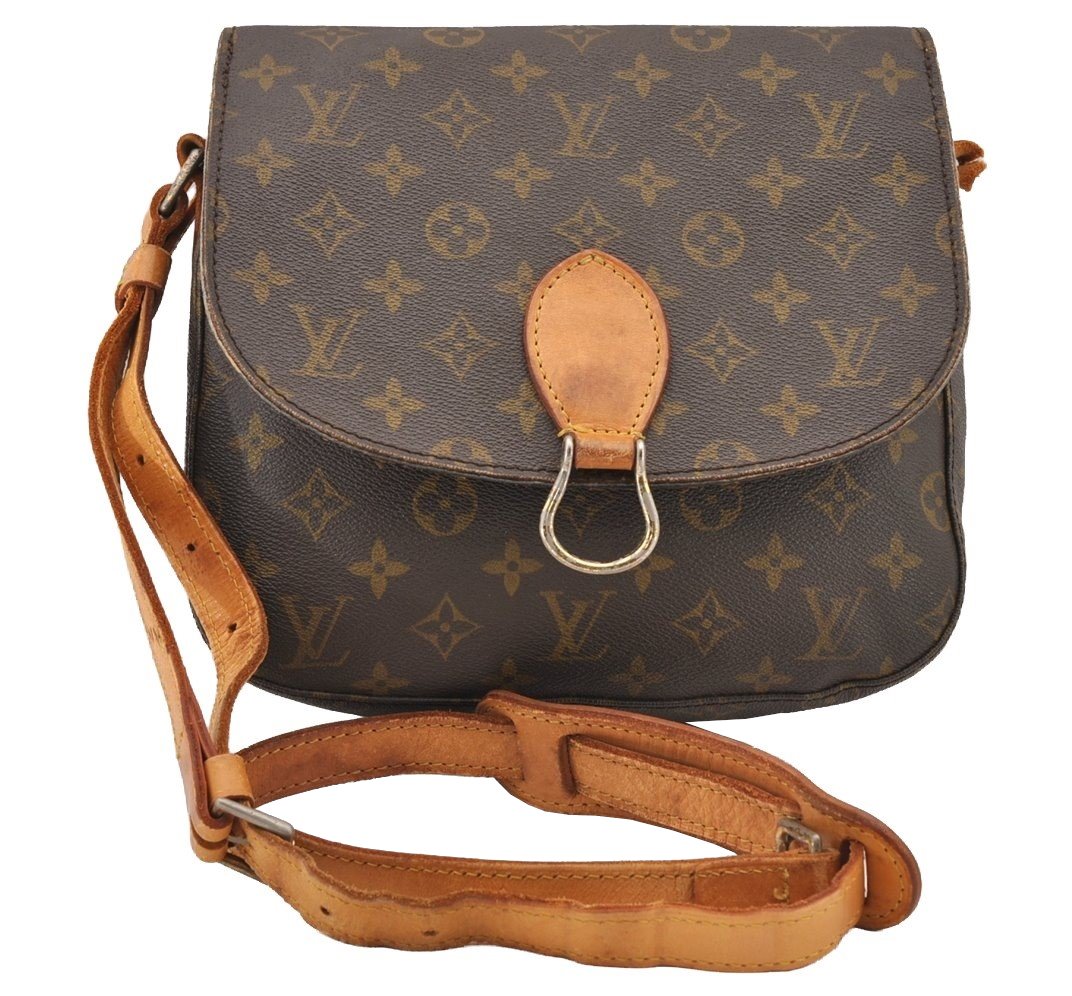 Auth Louis Vuitton Monogram Saint Cloud GM Shoulder Bag Old Model Junk 4730I