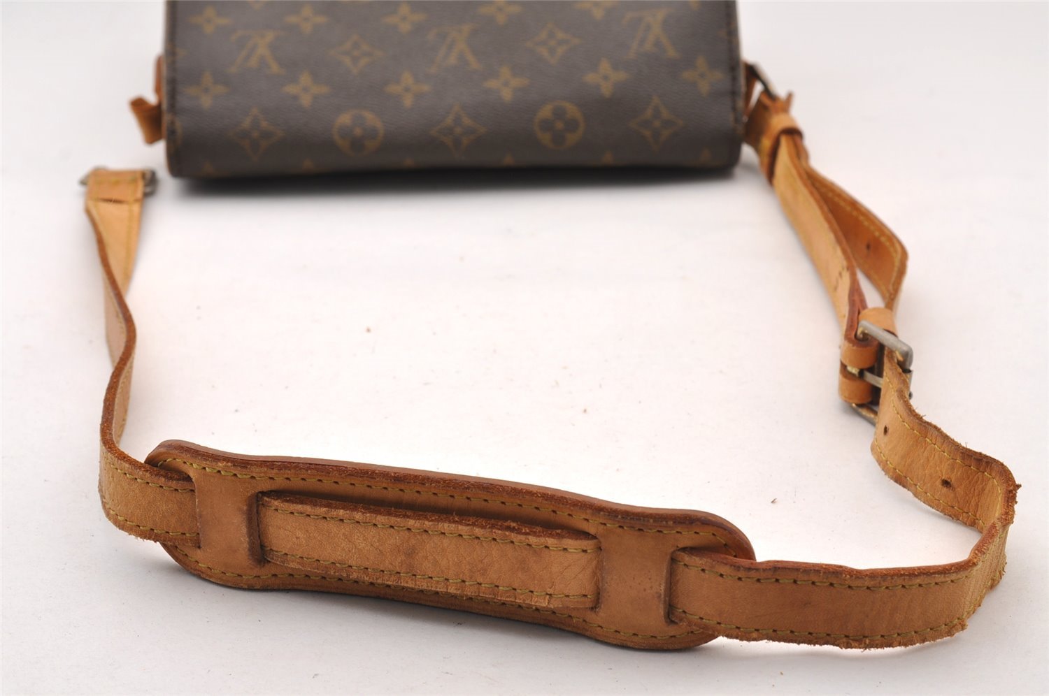 Auth Louis Vuitton Monogram Saint Cloud GM Shoulder Bag Old Model Junk 4730I