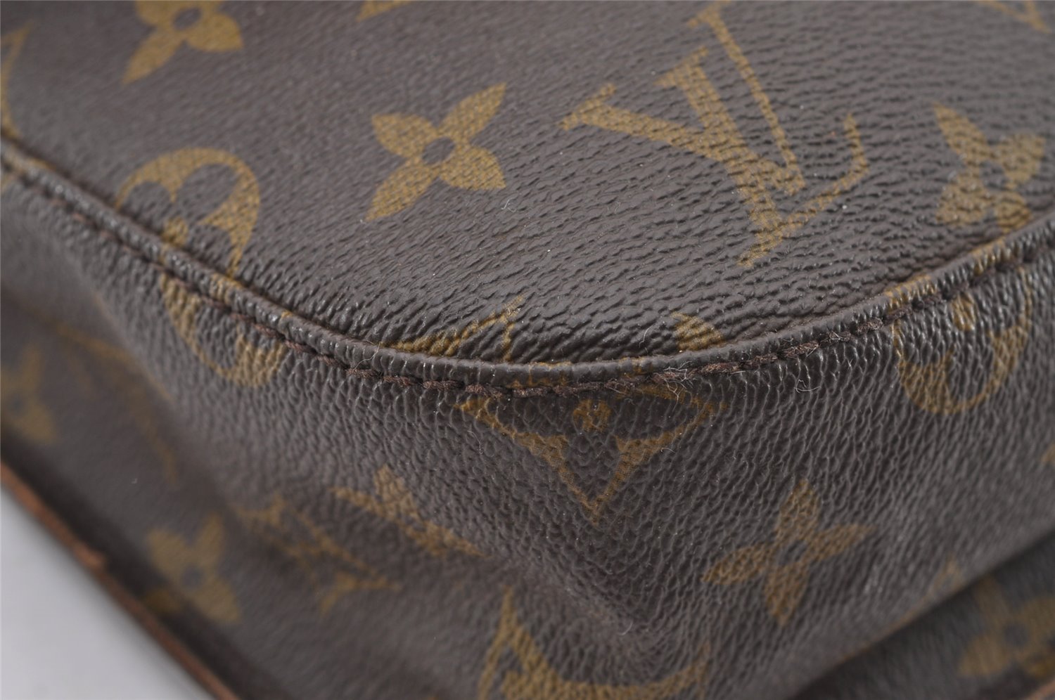 Auth Louis Vuitton Monogram Saint Cloud GM Shoulder Bag Old Model Junk 4730I