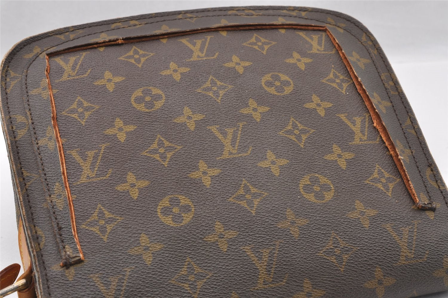 Auth Louis Vuitton Monogram Saint Cloud GM Shoulder Bag Old Model Junk 4730I