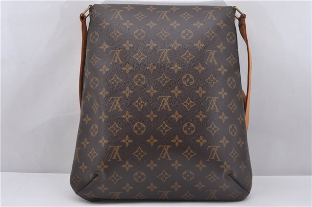 Authentic Louis Vuitton Monogram Musette Shoulder Cross Body Bag M51256 LV 4732D