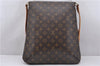 Authentic Louis Vuitton Monogram Musette Shoulder Cross Body Bag M51256 LV 4732D