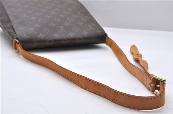 Authentic Louis Vuitton Monogram Musette Shoulder Cross Body Bag M51256 LV 4732D