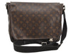 Auth Louis Vuitton Monogram Macassar Clarence Shoulder Bag M40936 Junk 4733I