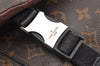 Auth Louis Vuitton Monogram Macassar Clarence Shoulder Bag M40936 Junk 4733I