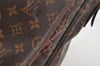 Auth Louis Vuitton Monogram Macassar Clarence Shoulder Bag M40936 Junk 4733I